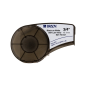 Étiquettes en vinyle Brady M21-750-427 d'origine - Texte noir sur fond blanc - Largeur : 19,1 mm longueur : 4,30 m