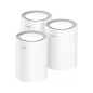 Cudy AX3000 Pack de 3 systèmes WiFi 6 Mesh AX3000 2,5G double bande - Prend en charge la bande passante 20/40/80/160 MHz - 1 por