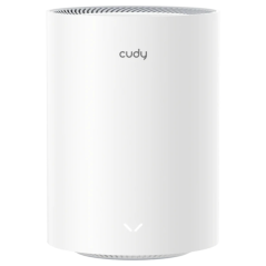Cudy AX3000 Pack de 3 systèmes WiFi 6 Mesh AX3000 2,5G double bande - Prend en charge la bande passante 20/40/80/160 MHz - 1 por