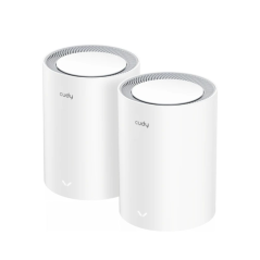 Systèmes Wi-Fi Mesh double bande Cudy BE3600 (lot de 2) 7 Gigabits - Vitesse jusqu'à 1 000 Mbit/s - 3 ports - Antennes internes