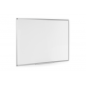Bi-Office Ayda Tableau blanc double face en mélamine 600 x 450 mm – Permet un placement vertical ou horizontal – Cadre en alumin