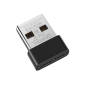 Adaptateur Wi-Fi double bande USB Mercusys MA20N AC650 - Jusqu'à 433 Mbit/s en 5 GHz, jusqu'à 200 Mbit/s en 2,4 GHz - Noir