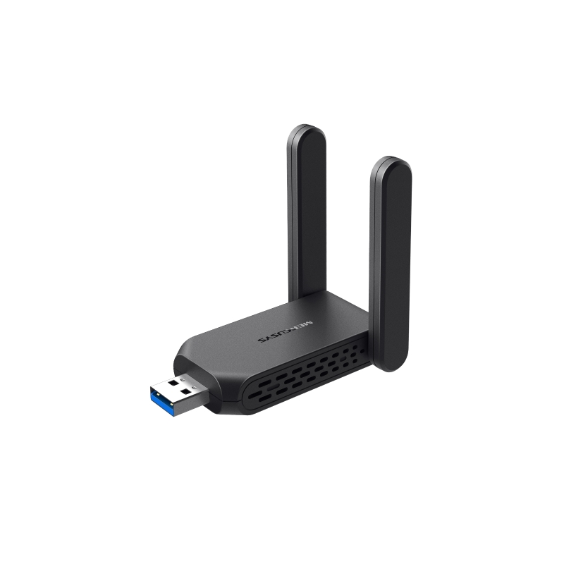 Adaptateur Wi-Fi double bande USB Mercusys MA32H AC1300 - USB 3.0 - Jusqu'à 867 Mbit/s en 5 GHz, jusqu'à 400 Mbit/s en 2,4 GHz -