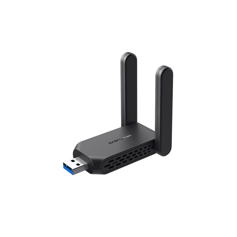 Adaptateur Wi-Fi double bande USB Mercusys MA32H AC1300 - USB 3.0 - Jusqu'à 867 Mbit/s en 5 GHz, jusqu'à 400 Mbit/s en 2,4 GHz -