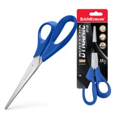 ✅ Ciseaux dynamiques Erichkrause - Lames en acier inoxydable - Double affûtage avancé - Résistant à la corro en stock