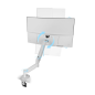 Support de bureau Mars Gaming MARMPRO1 avec bras articulé pour écrans jusqu'à 32 pouces - Accessoires inclus - Articulation à 36