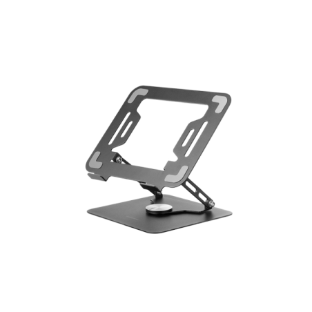 Support de bureau Mars Gaming MA-RSN pour ordinateurs portables et tablettes jusqu'à 17 pouces - Hauteur réglable - Rotation à 3