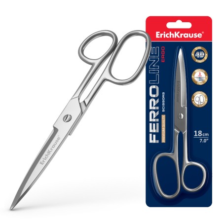 Erichkrause Ferro - Métalliques, acier haute qualité, lames épaissies