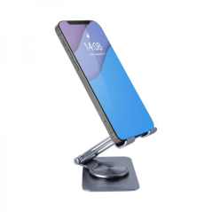 Support pour Smartphone Mars Gaming MA-RSS - Aluminium léger - Rotation 360º - Réglage hauteur/inclinaison 180º - Base Antidérap