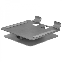 Support Mars Gaming MA-RST pour Tablettes et Convertibles - Acier Résistant - Rotation 360º - Réglage en Hauteur - Base Antidéra