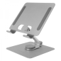 Support de Tablette Convertible Mars Gaming MA-RST - Acier Résistant - Rotation 360º - Réglage en Hauteur 180º - Ultra Fin et Pl