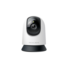 Caméra de sécurité WiFi Mercusys MC200 1080p - Vision nocturne jusqu'à 12 m - Rotation à 360° - Audio bidirectionnel - Blanche