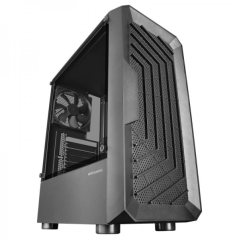 Boitier PC Mars Gaming MC-2000 - Façade MESH - Double Caméra - Fenêtre Latérale - Support Refroidissement Liquide - USB 3.0 - Co