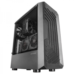 Boitier PC Mars Gaming MC-2000 - Façade MESH - Double Caméra - Fenêtre Latérale - Support Refroidissement Liquide - USB 3.0 - Co
