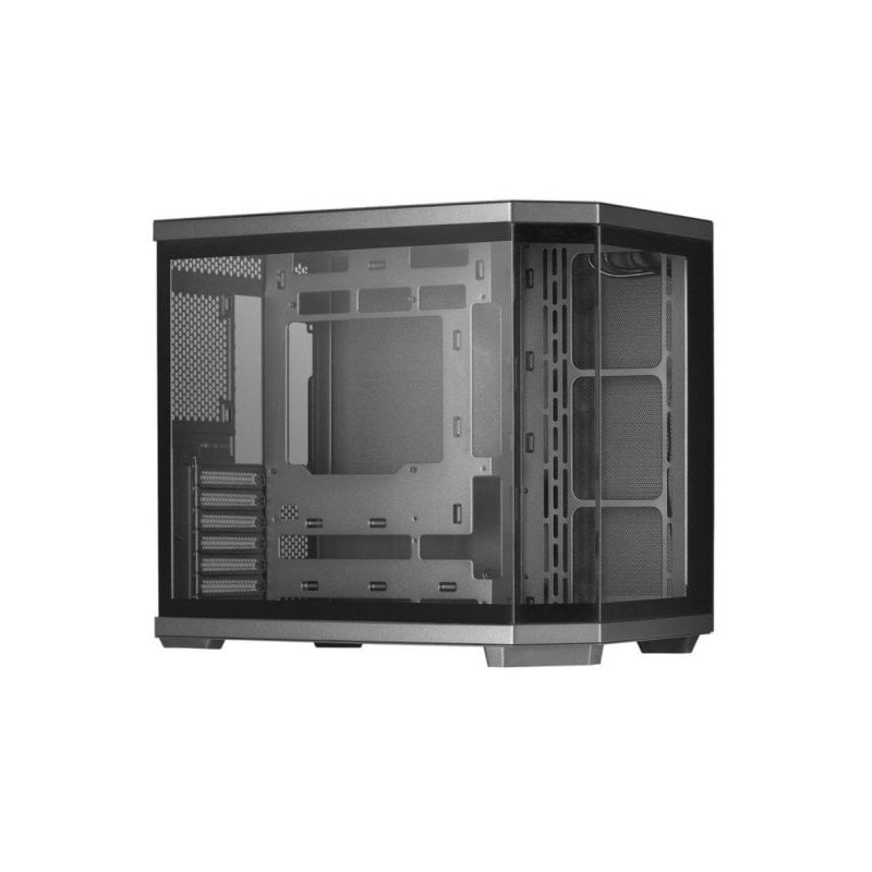 Boîtier de jeu Mars Gaming CUSTOM MC-3TCORE - Triple verre trempé - Support 10 ventilateurs - Cartes mères à connecteur inversé