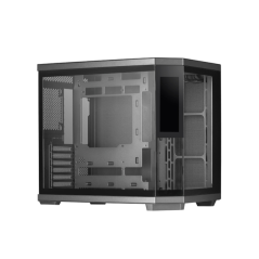 Boîtier tour ATX Mars Gaming MC-3TCORELCD - Écran IPS personnalisable 7,2" - Triple vitrage trempé - Compatible refroidissement