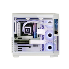 Boîtier tour ATX Mars Gaming MC-3TCORELCD - Écran IPS personnalisable 7,2" - Triple vitrage trempé - Compatible refroidissement