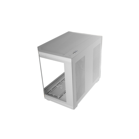 Boîtier tour ultra-compacte Mars Gaming MC-3TCOREM - Compatible MicroATX/Mini-ITX - Triple vitrage trempé - Double caméra - 5 em