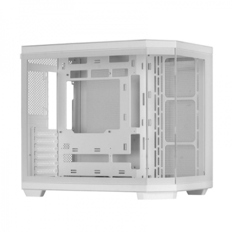 Boîtier de jeu Mars Gaming CUSTOM MC-3TCORE - Triple verre trempé - Support 10 ventilateurs - Cartes mères à connecteur inversé