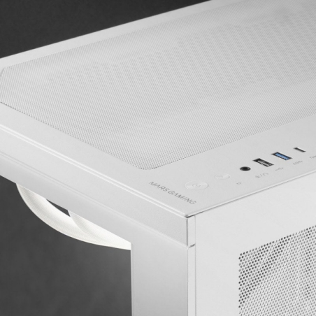 Boîtier de jeu Mars Gaming CUSTOM MC-3TCORE - Triple verre trempé - Support 10 ventilateurs - Cartes mères à connecteur inversé