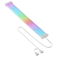 Bande lumineuse RVB Mars Gaming MCA-16X/MCA-24X - Effets personnalisables - Silicone durable - Compatible PCIe et 24 broches - F