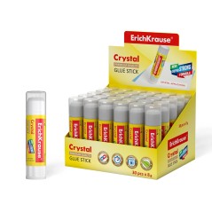 ✅ LOT de 30 Erichkrause Crystal - Bâton de colle super solide et transparent - Base PVP - Consommation économi en stock