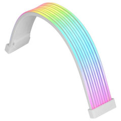 Bande lumineuse RVB Mars Gaming MCA-16X/MCA-24X - Effets personnalisables - Silicone durable - Compatible PCIe et 24 broches - F