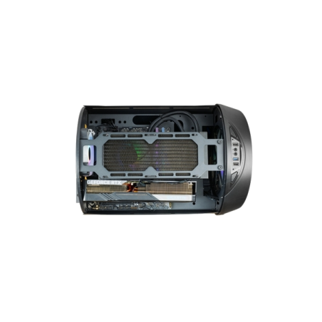 Boîtier tour ultra-compact Mars Gaming MC-CYLON - Ventilateur avant RGB Chroma 200 mm - Ventilateur arrière 120 mm - Compatible