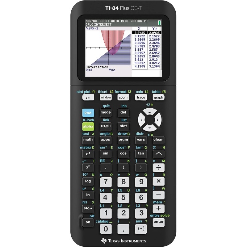 Texas Instruments TI-84 Plus CE Calculatrice Graphique Noir Texas Instruments TI-84 Plus CE Calculatrice Graphique Noir