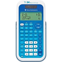 Calculatrice scientifique bleue Texas Instruments