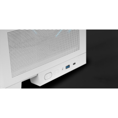 Boîtier tour ATX Mars Gaming MC-LCDX - Écran IPS personnalisable 9,6" - Verre trempé incurvé continu - Panneau inférieur entière