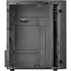 Mars Gaming MCM Micro ATX, Mini-ITX Mini Tower Case - Panneau latéral en acrylique - Éclairage RVB - Taille du disque dur 2,5",