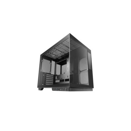 Boîtier tour ATX Mars Gaming MC-MIRAGE - Écran IPS personnalisable 7,2" - Panneaux avant et latéraux en verre trempé - Double ca
