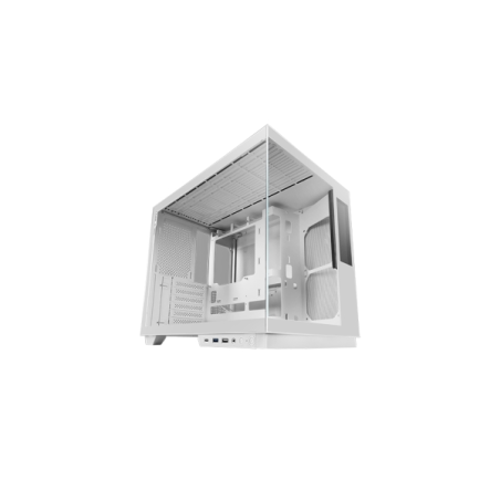 Boîtier tour ATX Mars Gaming MC-MIRAGE - Écran IPS personnalisable 7,2" - Panneaux avant et latéraux en verre trempé - Double ca