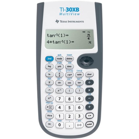 calculatrice scientifique blanche Texas Instruments