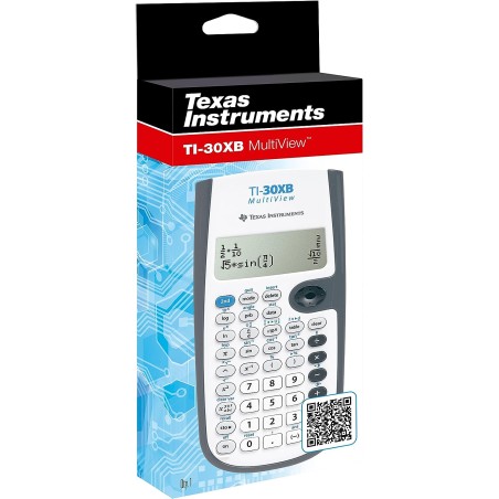 Calculatrice scientifique Texas Instruments TI-30XB blanc