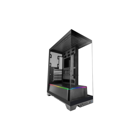 Boîtier tour ATX Mars Gaming MC-PRISMA - Éclairage ARGB latéral et frontal - Triple panneau en verre trempé - Compatible refroid