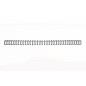 GBC Wirebind Wire Bind 3:1 No.5, 8mm - A4 Noir (100) - Durable - Protection espacée de précision - Construction à double boucle