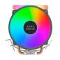 Mars Gaming MCPU33 Ventilateur CPU double 110 mm avec dissipateur thermique 3 caloducs - Éclairage FRGB - Vitesse maximale. 1600