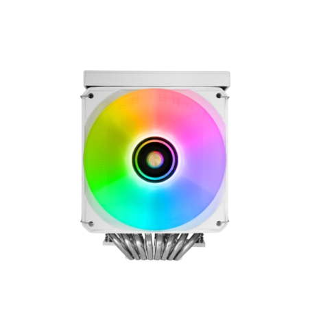 Refroidisseur de processeur Mars Gaming MCPU-LCDPRO - TDP jusqu'à 380 W - 8 caloducs - 2 ventilateurs FDB PWM de 120 mm - 2 300