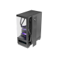 Boîtier tour ATX Mars Gaming MC-PULSAR - Double vitrage trempé - Écran LCD - Gestion des câbles - 453 x 350 x 196 mm - Noir