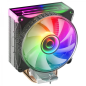 Dissipateur thermique pour processeur Mars Gaming MCPU-VR - Prend en charge jusqu'à 180 W TDP - Double miroir infini ARGB - Mult