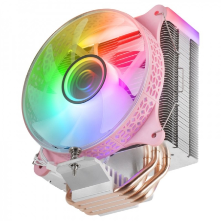 Dissipateur thermique pour processeur Mars Gaming MCPU-VR - Prend en charge jusqu'à 180 W TDP - Double ARGB Infinity Mirror - Mu