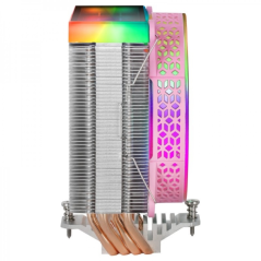 Dissipateur thermique pour processeur Mars Gaming MCPU-VR - Prend en charge jusqu'à 180 W TDP - Double ARGB Infinity Mirror - Mu