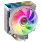 Mars Gaming MCPU-VR ARGB Dissipateur thermique - Prend en charge les processeurs jusqu'à 180 W - Double miroir infini - Large co