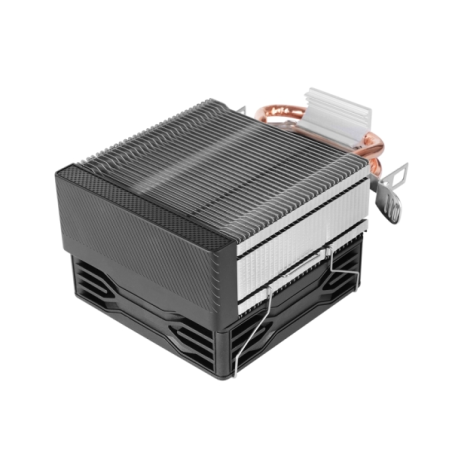 Refroidisseur CPU Mars Gaming MCPU-X2 - TDP jusqu'à 150 W - 2 caloducs - Silencieux - Ventilateur FDB PWM 120 mm - Accessoires i