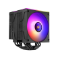 Refroidisseur de processeur Mars Gaming MCPU-X26 - TDP jusqu'à 350 W - 6 caloducs - Silencieux - 2 ventilateurs PWM 120 mm - 2 6