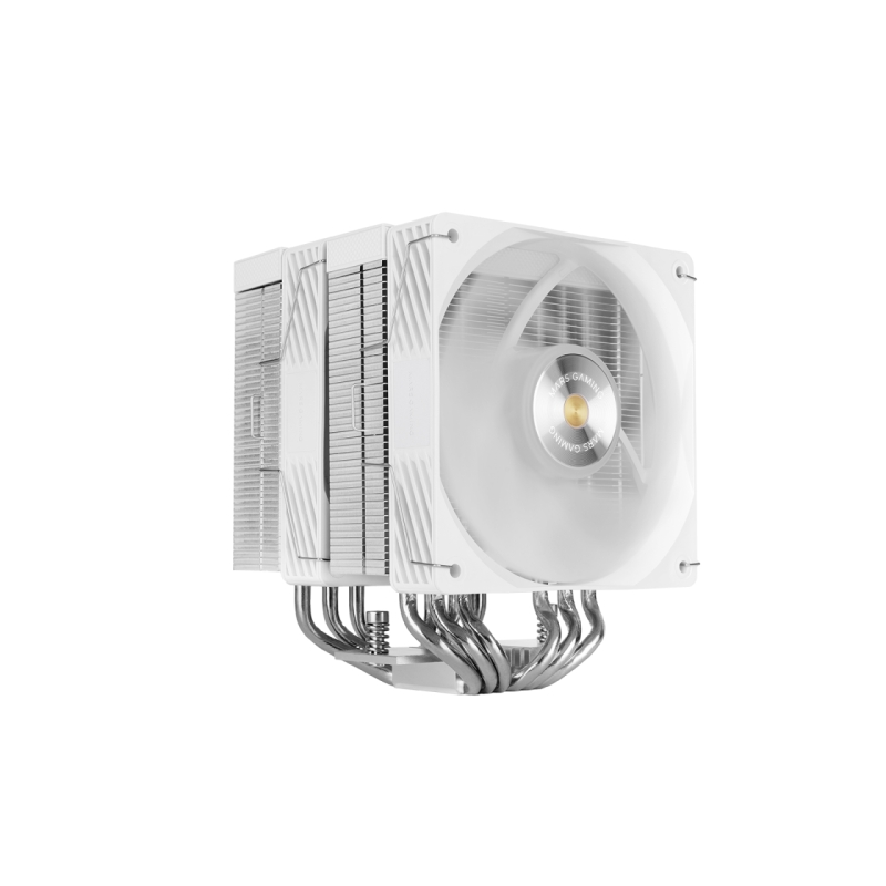 Refroidisseur de processeur Mars Gaming MCPU-X26PRO - TDP jusqu'à 350 W - 6 caloducs - 2 ventilateurs PWM de 120 mm - 2 300 tr/m