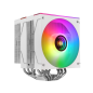 Refroidisseur de processeur Mars Gaming MCPU-X26 - TDP jusqu'à 350 W - 6 caloducs - Silencieux - 2 ventilateurs PWM 120 mm - 2 6