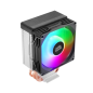 Refroidisseur CPU Mars Gaming MCPU-X3 - TDP jusqu'à 190 W - 3 caloducs - Ventilateur FDB PWM 120 mm - Silencieux - Accessoires i